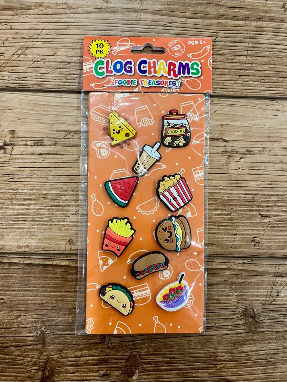 Foody Shoe Charms